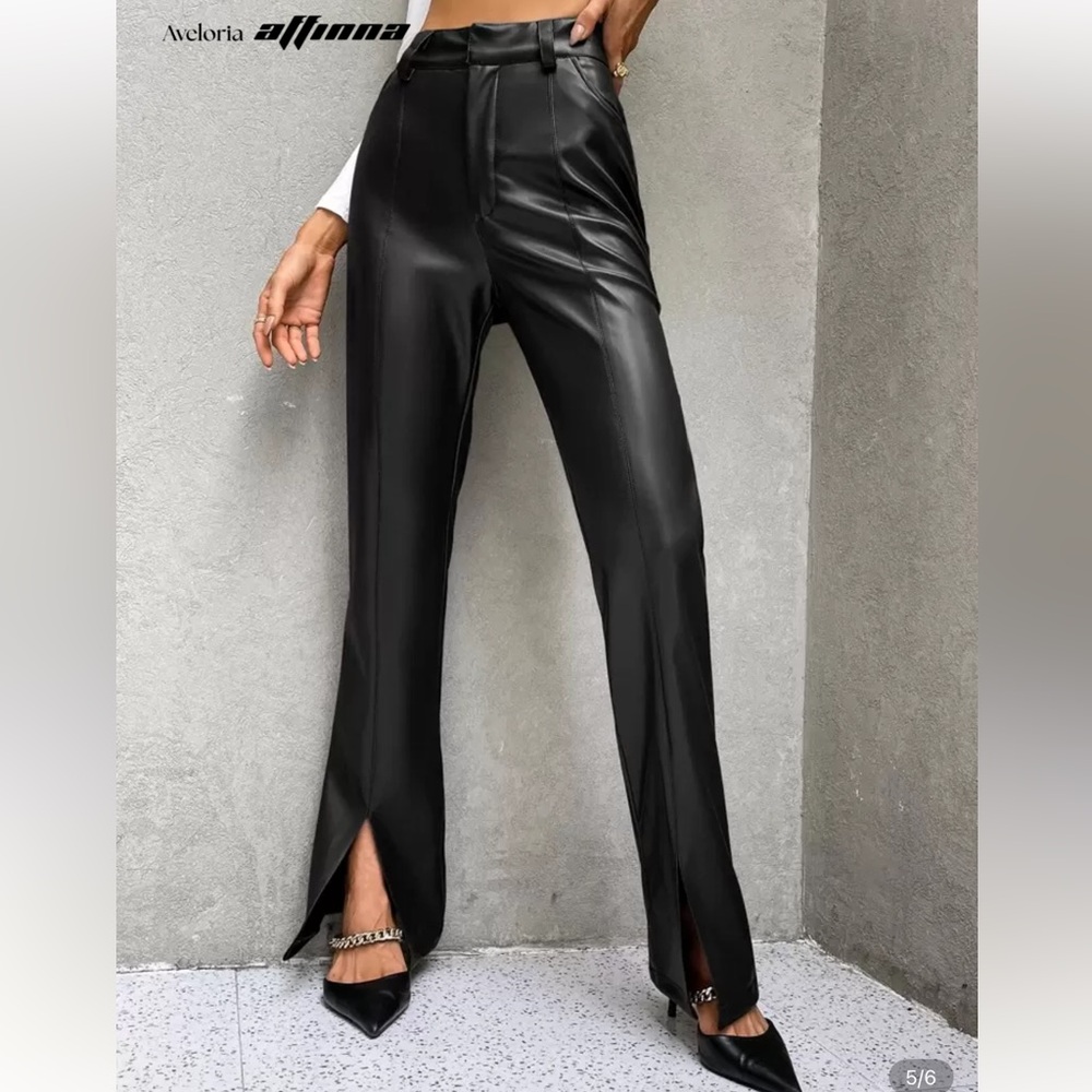 SHEIN Black Wide Leg Pants
